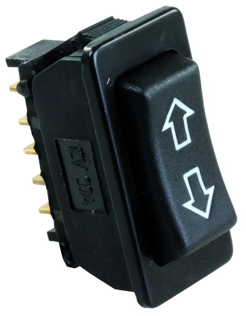 13955 – JR PRODUCTS Multi Purpose Switch, On-Off-On Momentary 12 Volt Use in recliners/ beds And Various Furniture Ap...